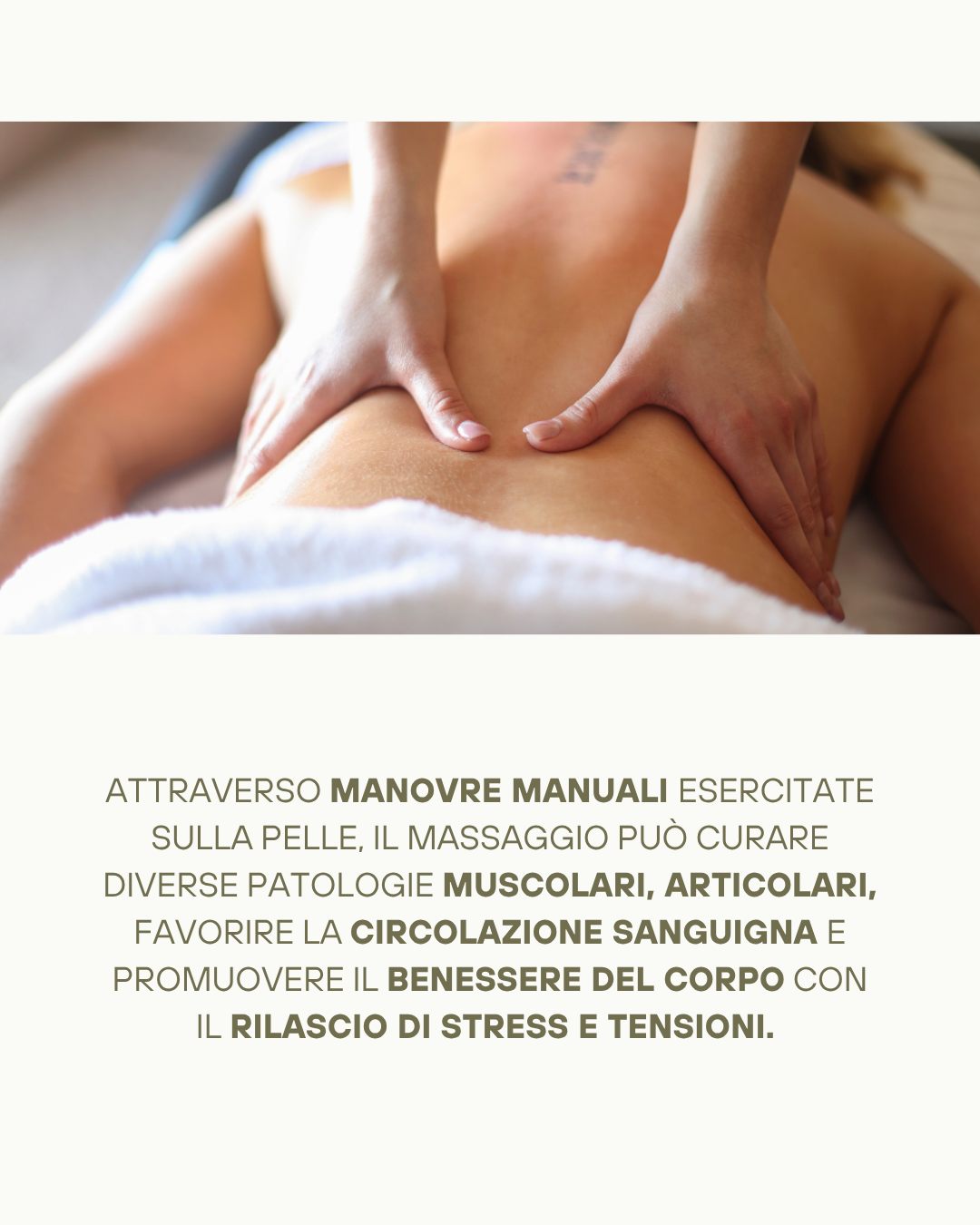 Manovre del massaggio del tessuto connettivo